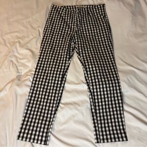 a new day Black and White Gingham Men's Pants